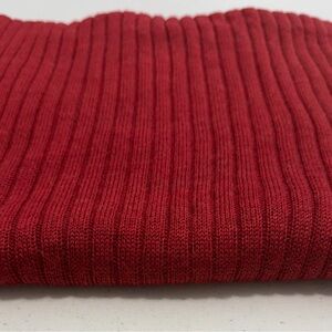 The Limited Red Wool Blend Scarf, 13” x 72”